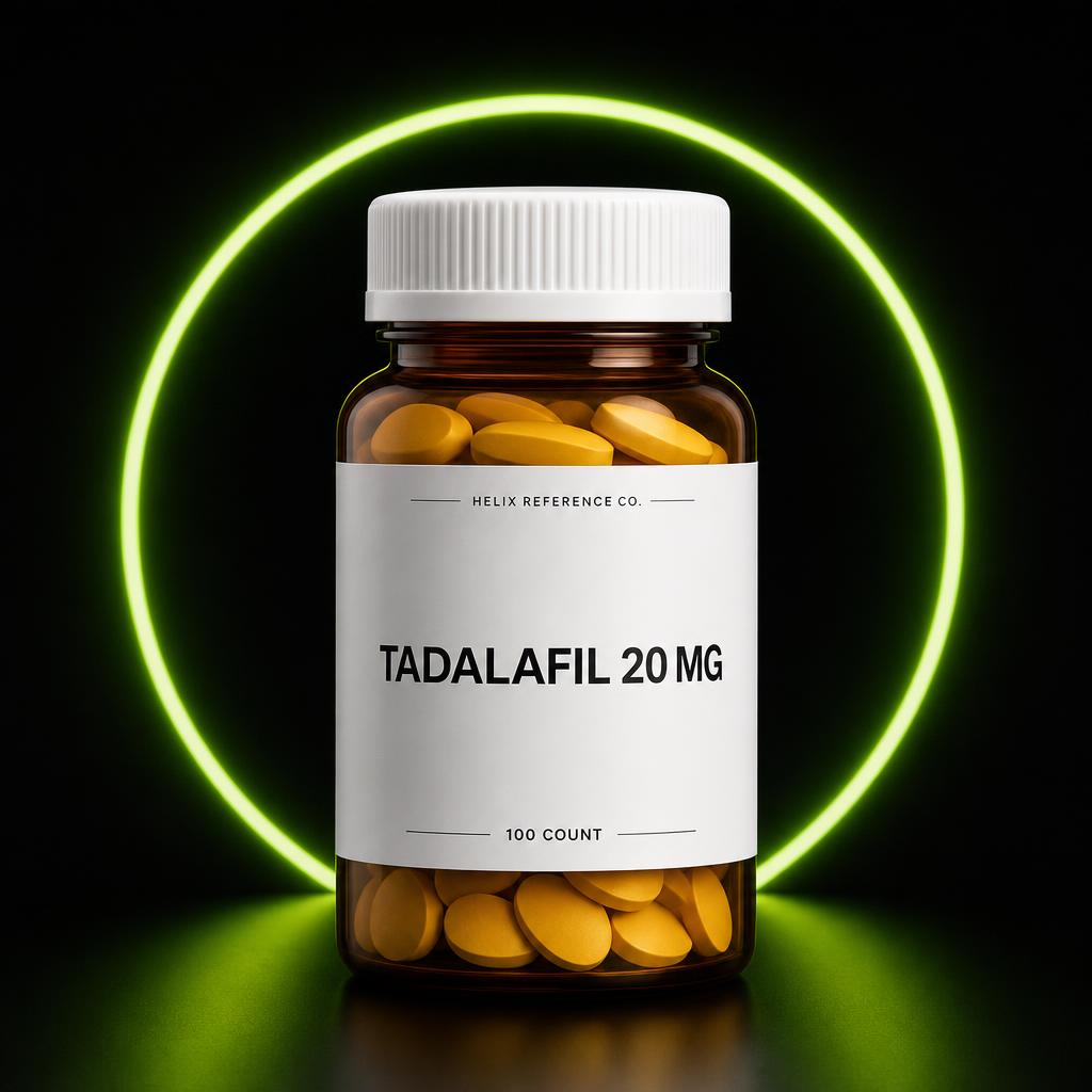 Tadalafil 20mg — 100 ct